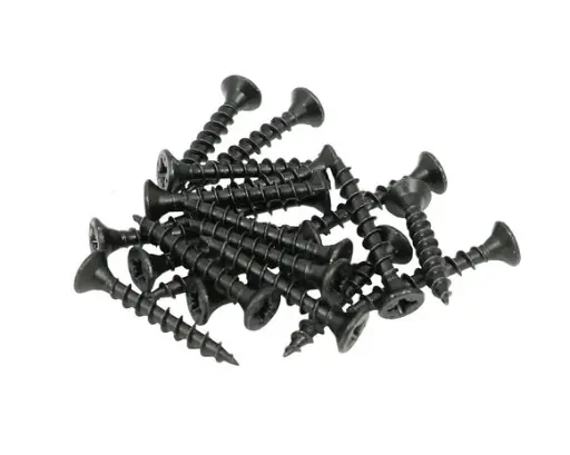 Schroeven zwart 3,5 x 35 mm - 20 stuks